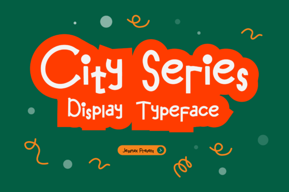 City Series: A Whimsical Display Font for Modern Design