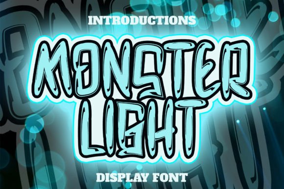 Monsterlight: A Whimsical Font for Vibrant Design