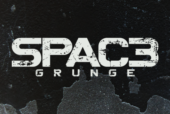 Spac3: The Edgy Display Font for Bold Visuals